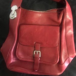 Genuine Leather Ralph Lauren Handbag